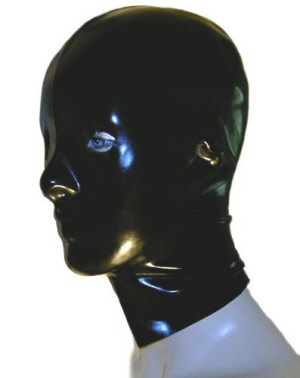 latex anatomical female mask