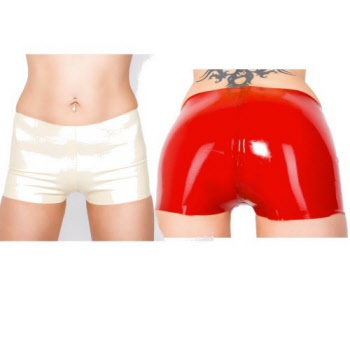 latex hotpants