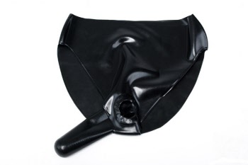 ladies latex panties with vaginal sheath