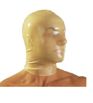 Translucent latex hood