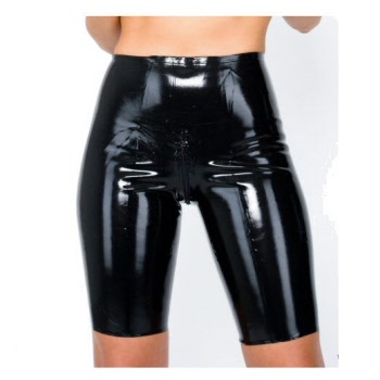 latex unisex bermuda shorts